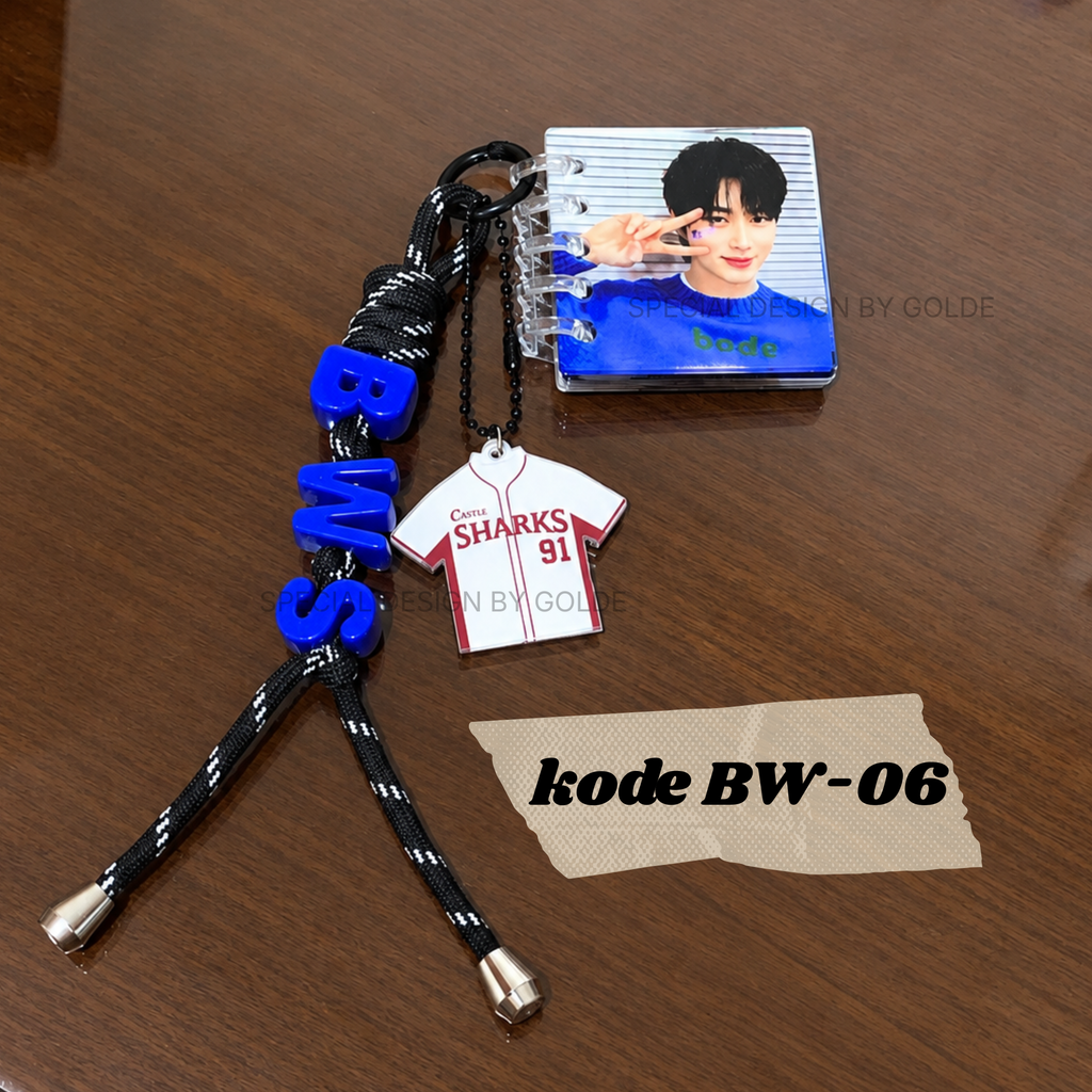 Keychain Custom Handmade Byeon Woo-seok