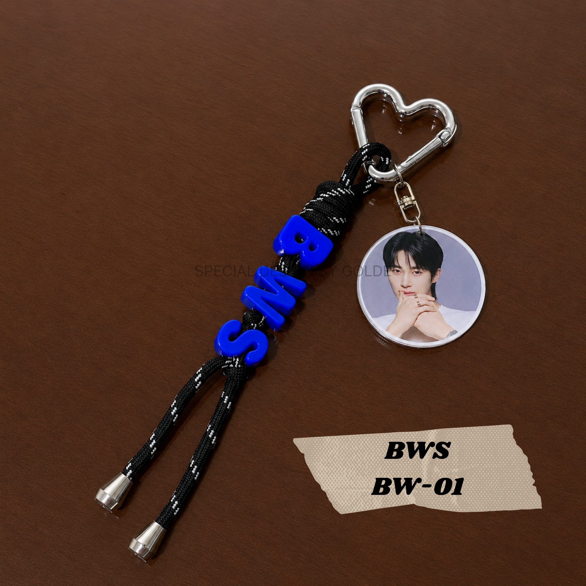 Keychain Custom Handmade Byeon Woo-seok 2