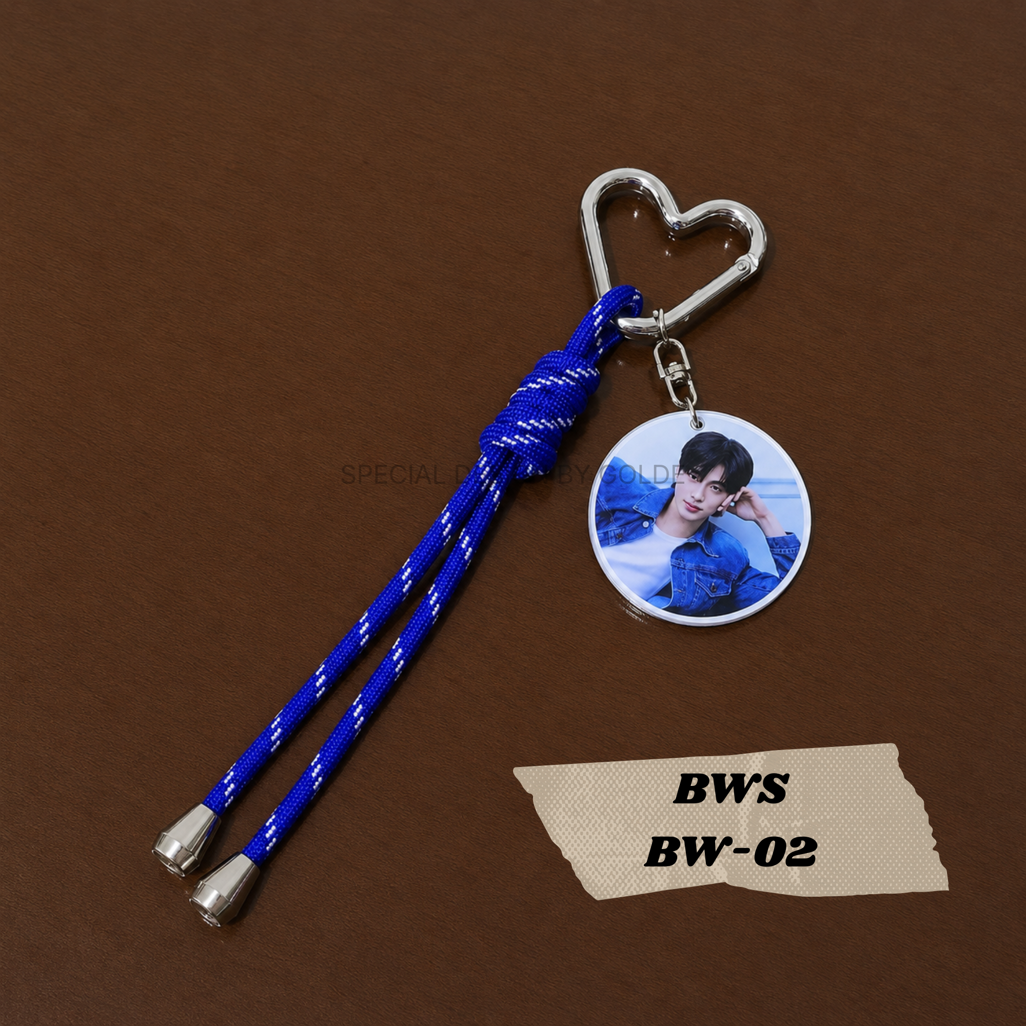 Keychain Custom Handmade Byeon Woo-seok 2